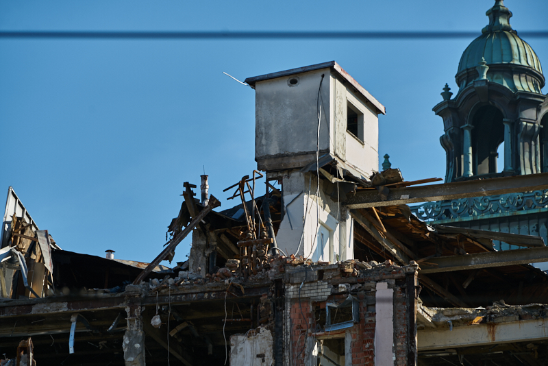 24.06.2019 - Der Abriss des Hotels Köniogshof München am Stachus