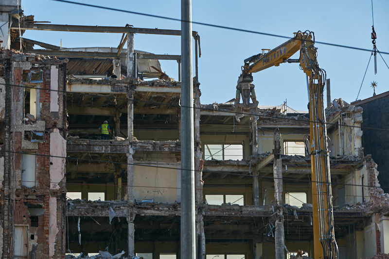 24.06.2019 - Der Abriss des Hotels Köniogshof München am Stachus