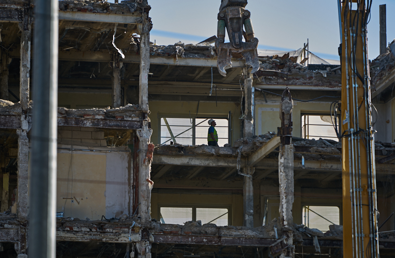 24.06.2019 - Der Abriss des Hotels Köniogshof München am Stachus
