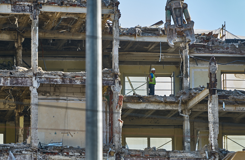 24.06.2019 - Der Abriss des Hotels Köniogshof München am Stachus