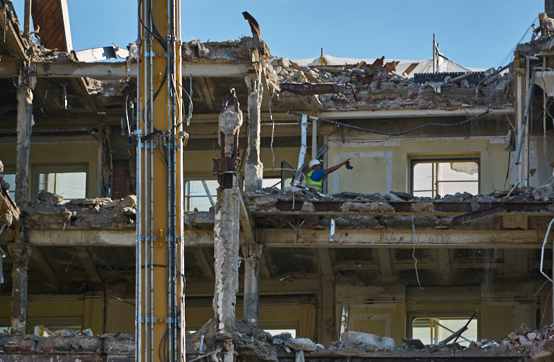 24.06.2019 - Der Abriss des Hotels Köniogshof München am Stachus