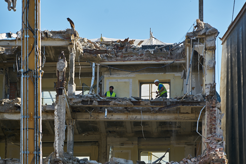 24.06.2019 - Der Abriss des Hotels Köniogshof München am Stachus