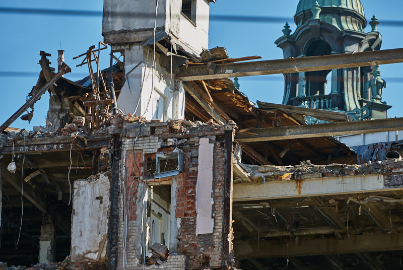 24.06.2019 - Der Abriss des Hotels Köniogshof München am Stachus