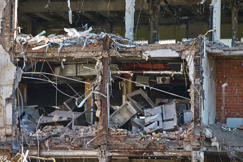 24.06.2019 - Der Abriss des Hotels Köniogshof München am Stachus