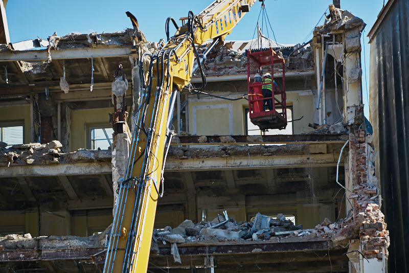 24.06.2019 - Der Abriss des Hotels Köniogshof München am Stachus