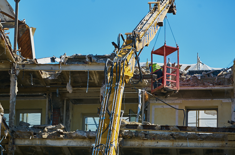 24.06.2019 - Der Abriss des Hotels Köniogshof München am Stachus