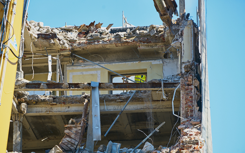 24.06.2019 - Der Abriss des Hotels Köniogshof München am Stachus