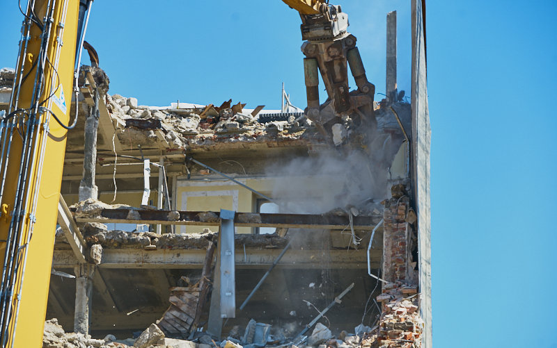 24.06.2019 - Der Abriss des Hotels Köniogshof München am Stachus