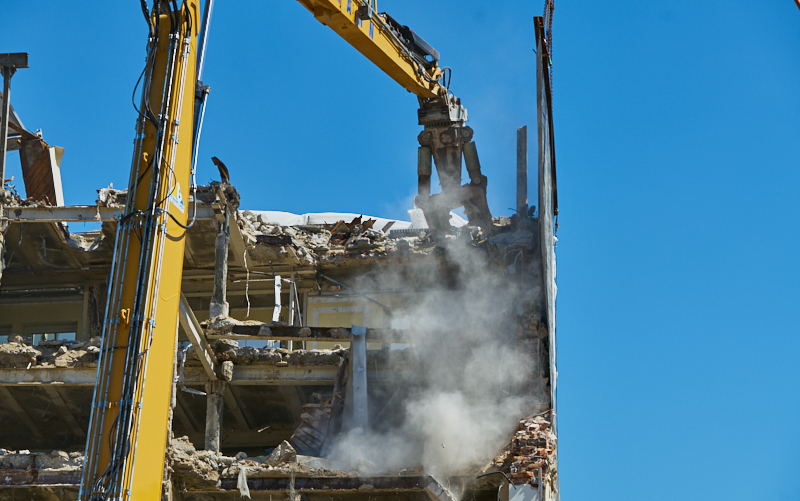 24.06.2019 - Der Abriss des Hotels Köniogshof München am Stachus