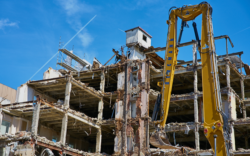24.06.2019 - Der Abriss des Hotels Köniogshof München am Stachus