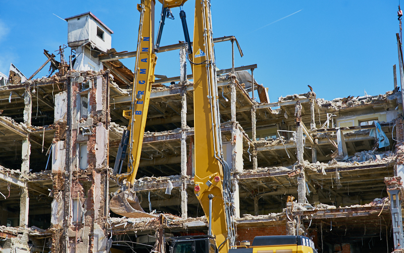 24.06.2019 - Der Abriss des Hotels Köniogshof München am Stachus