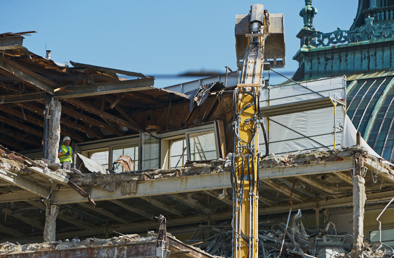 26.06.2019 - Abriss und Neubau des Luxushotels Königshof