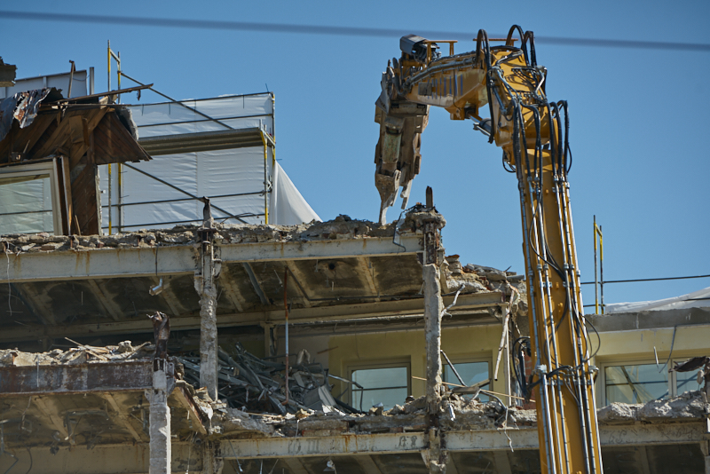 26.06.2019 - Abriss und Neubau des Luxushotels Königshof