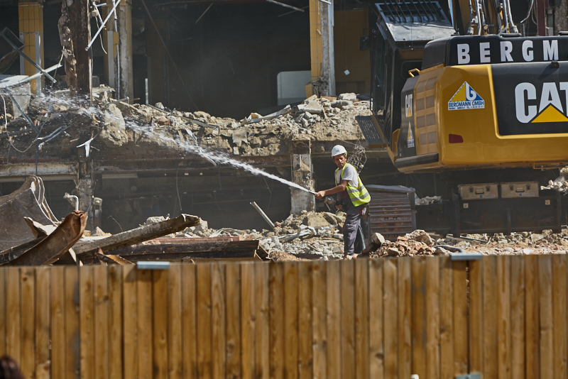 26.06.2019 - Abriss und Neubau des Luxushotels Königshof