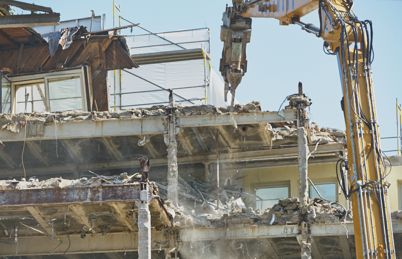 26.06.2019 - Abriss und Neubau des Luxushotels Königshof