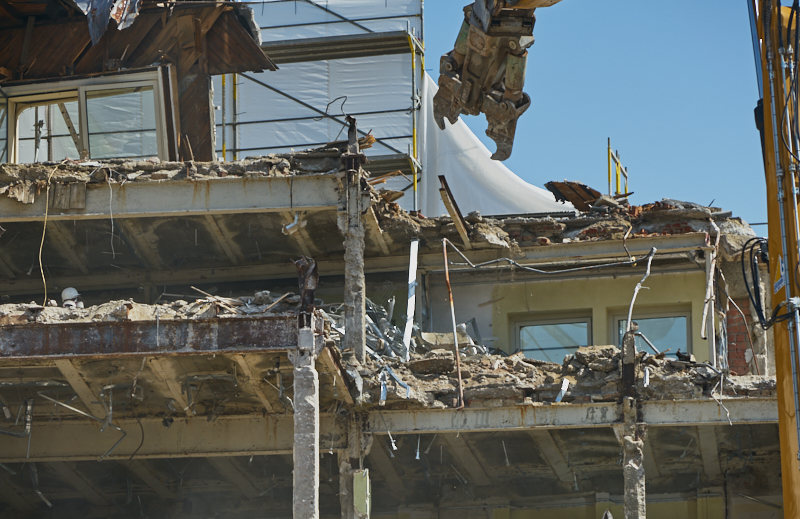 26.06.2019 - Abriss und Neubau des Luxushotels Königshof
