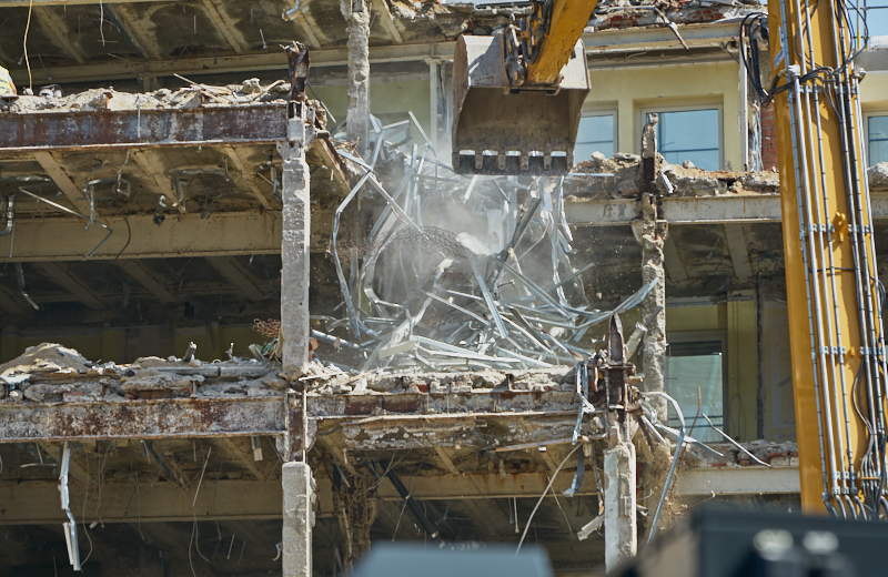 26.06.2019 - Abriss und Neubau des Luxushotels Königshof
