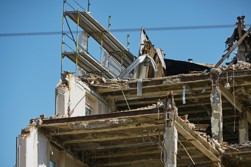 26.06.2019 - Abriss und Neubau des Luxushotels Königshof