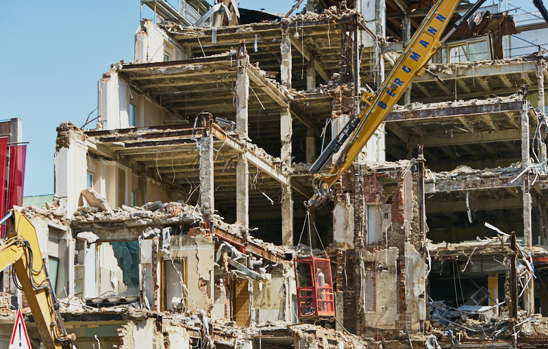 26.06.2019 - Abriss und Neubau des Luxushotels Königshof