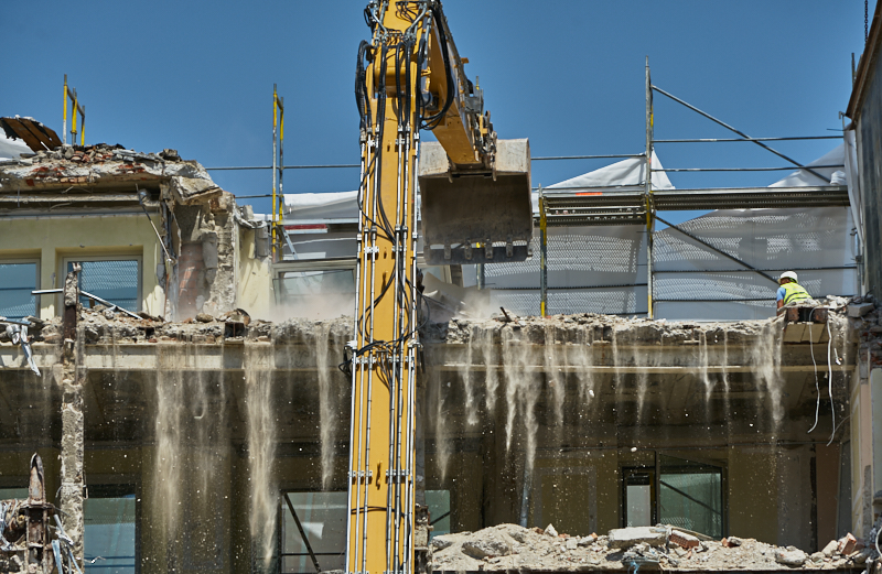26.06.2019 - Abriss und Neubau des Luxushotels Königshof