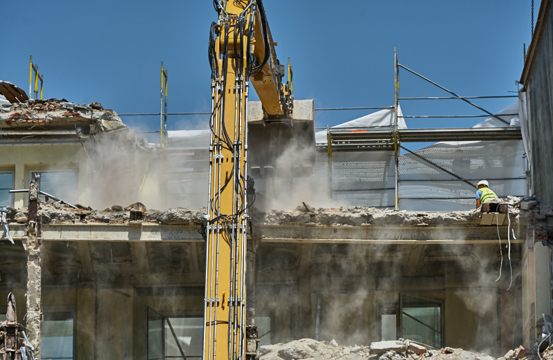 26.06.2019 - Abriss und Neubau des Luxushotels Königshof