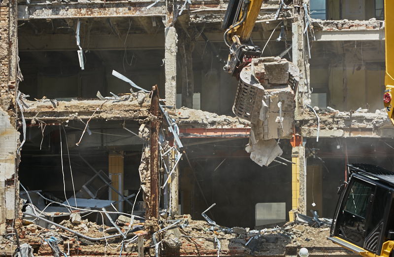 26.06.2019 - Abriss und Neubau des Luxushotels Königshof