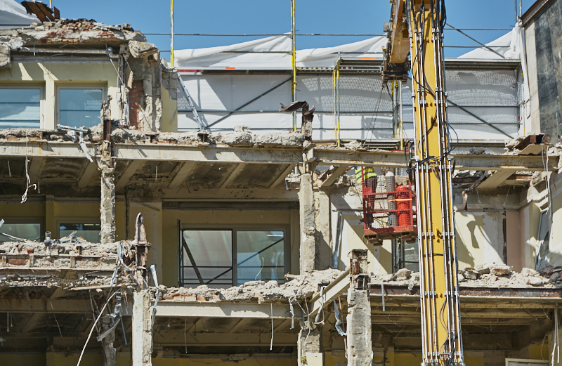 26.06.2019 - Abriss und Neubau des Luxushotels Königshof