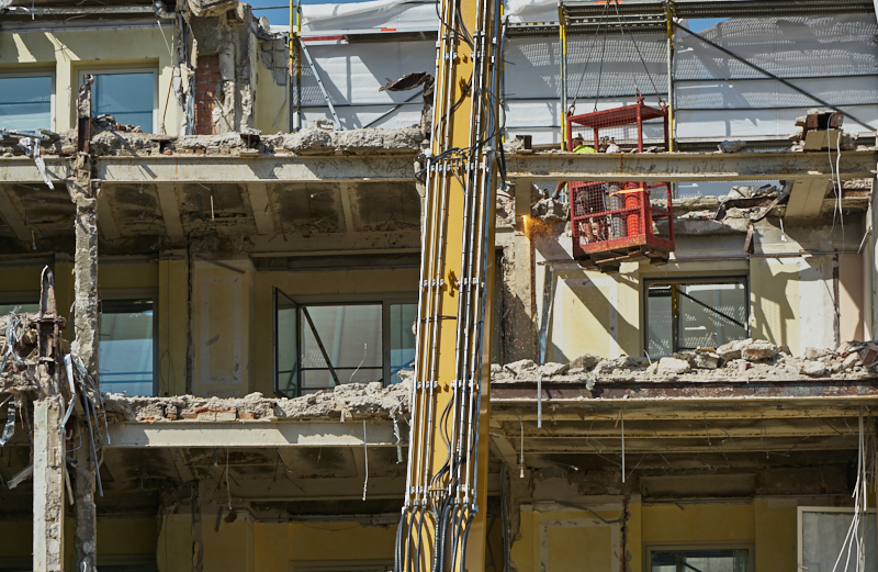 26.06.2019 - Abriss und Neubau des Luxushotels Königshof