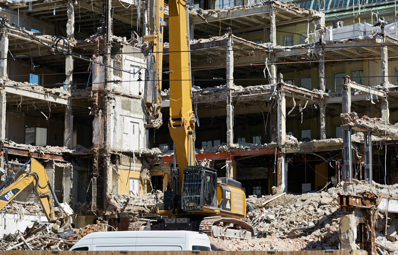28.06.2019 - Abriss am Hotel Königshof München