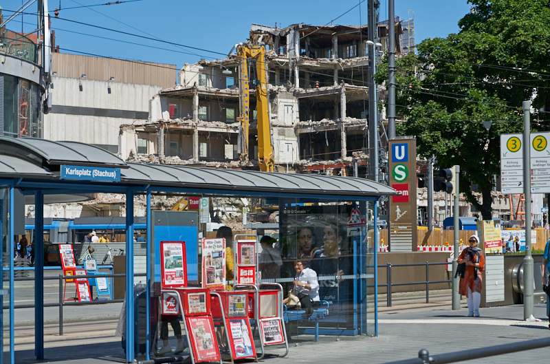 28.06.2019 - Abriss am Hotel Königshof München