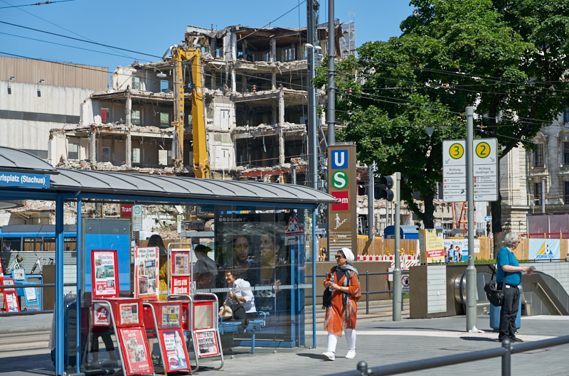 28.06.2019 - Abriss am Hotel Königshof München