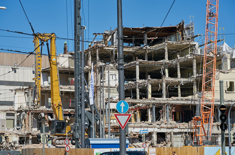 28.06.2019 - Abriss am Hotel Königshof München