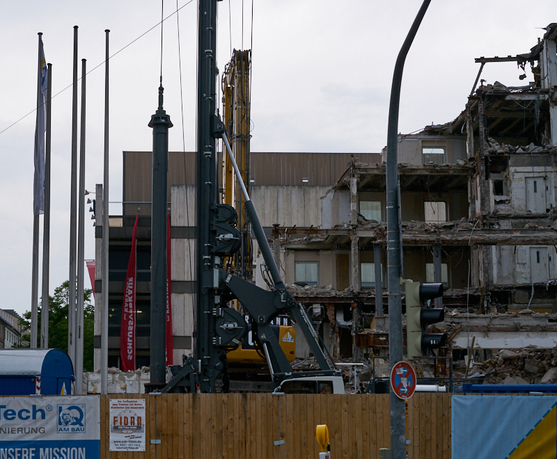 01.07.2019 - Hotel Königshof. Abriss und Neubau