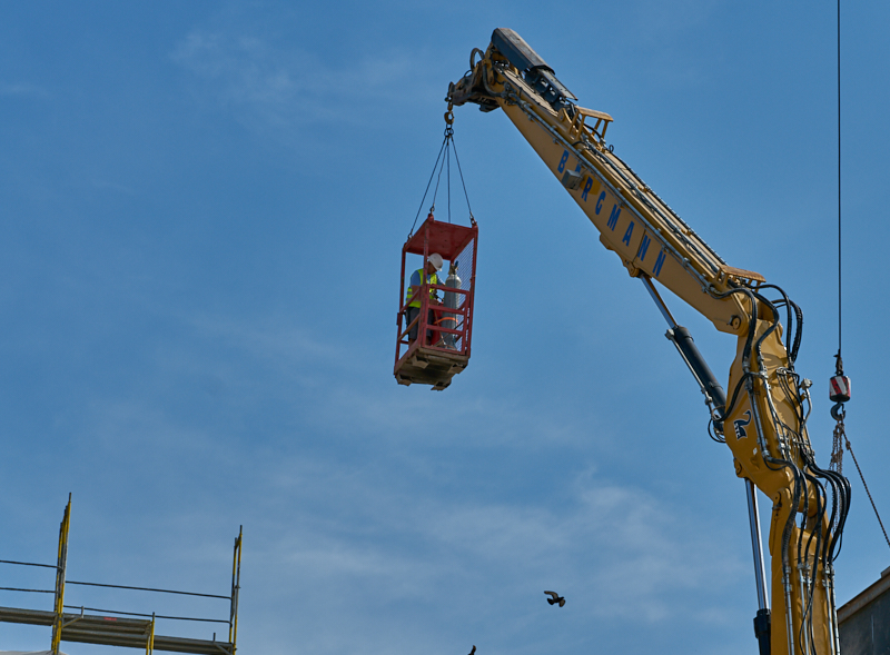 03.07.2019 - Abrissarbeiten am ehemaligen Luxushotel Königshof