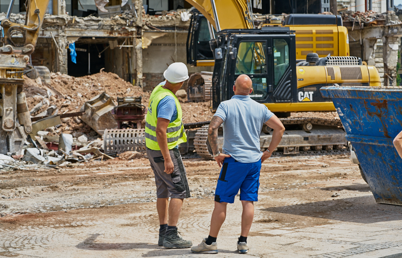 03.07.2019 - Abrissarbeiten am ehemaligen Luxushotel Königshof