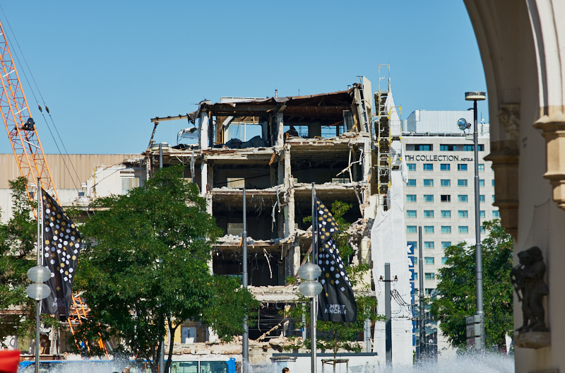 04.07.2019 - Abriss vom Hotel Königshof München