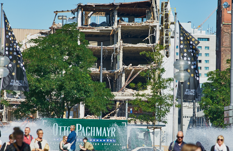 04.07.2019 - Abriss vom Hotel Königshof München