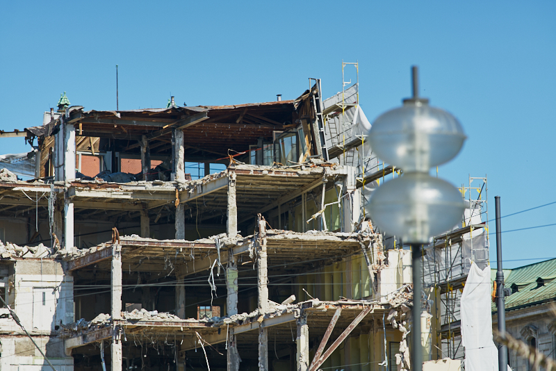 04.07.2019 - Abriss vom Hotel Königshof München