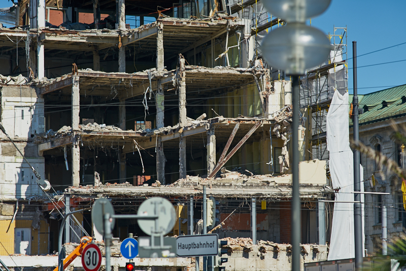 04.07.2019 - Abriss vom Hotel Königshof München