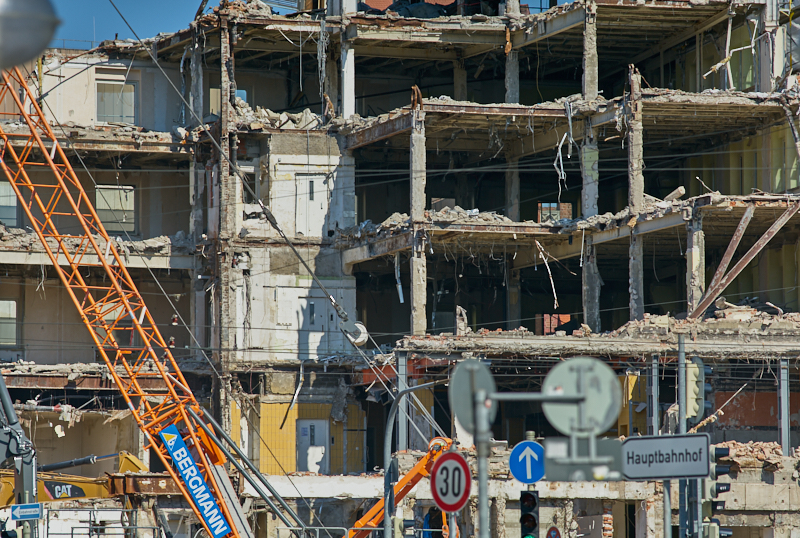 04.07.2019 - Abriss vom Hotel Königshof München