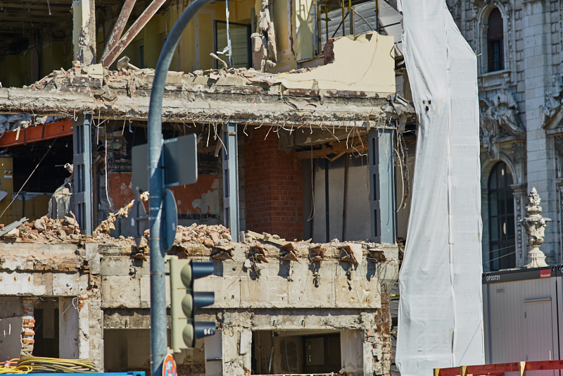 04.07.2019 - Abriss vom Hotel Königshof München