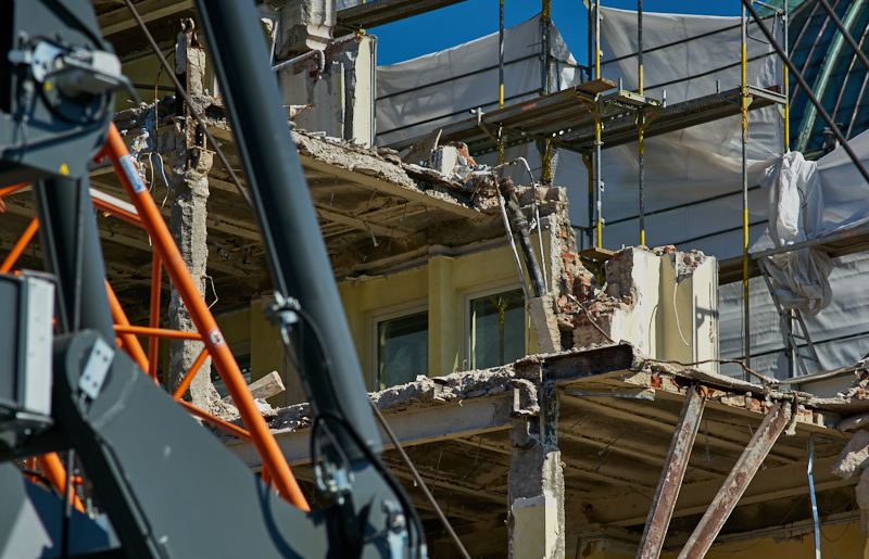 04.07.2019 - Abriss vom Hotel Königshof München