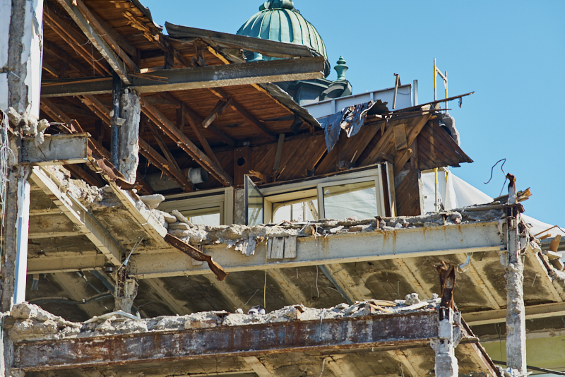 04.07.2019 - Abriss vom Hotel Königshof München