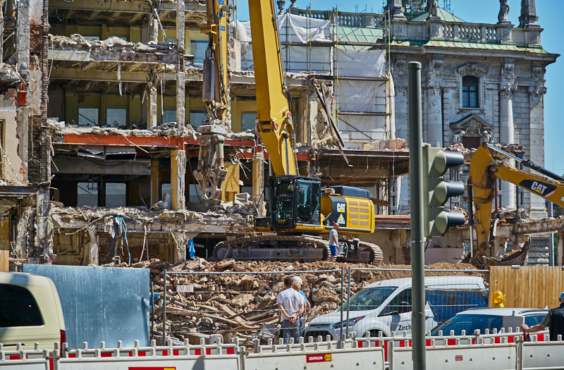 04.07.2019 - Abriss vom Hotel Königshof München