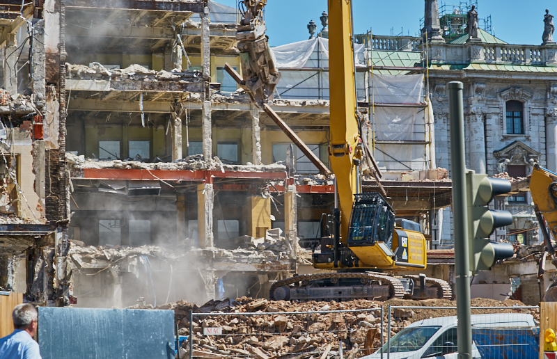 04.07.2019 - Abriss vom Hotel Königshof München