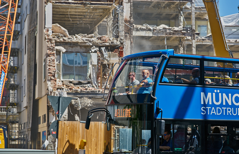 04.07.2019 - Abriss vom Hotel Königshof München