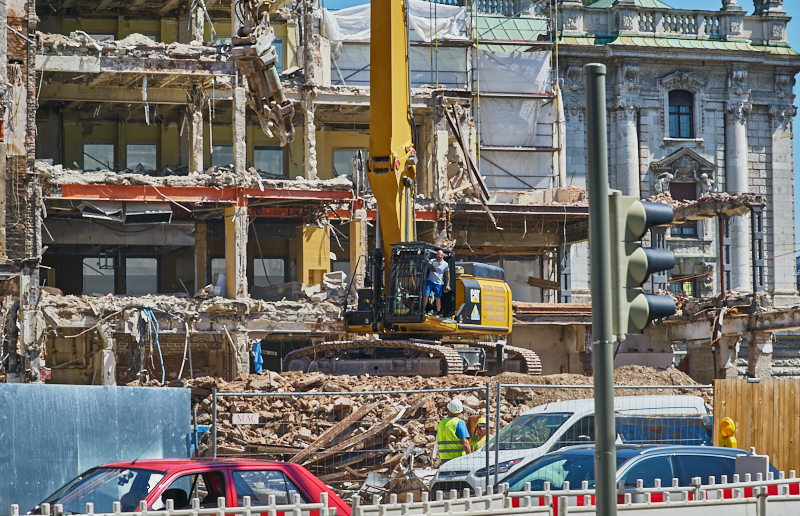 04.07.2019 - Abriss vom Hotel Königshof München