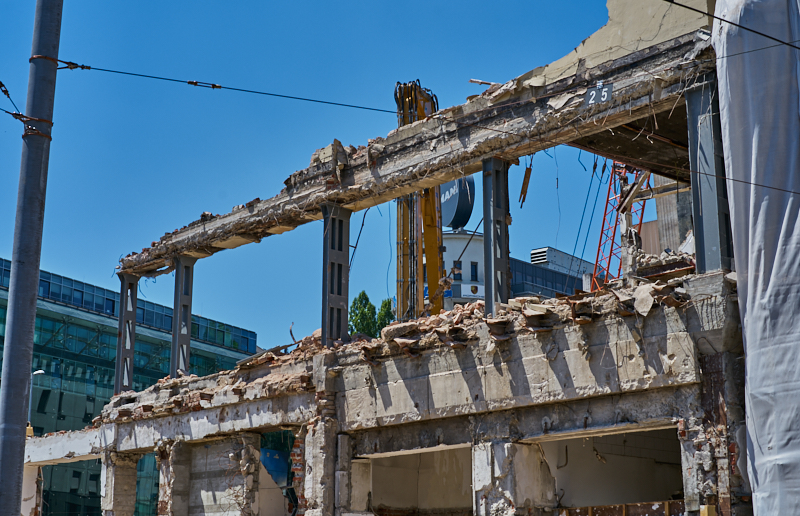 04.07.2019 - Abriss vom Hotel Königshof München