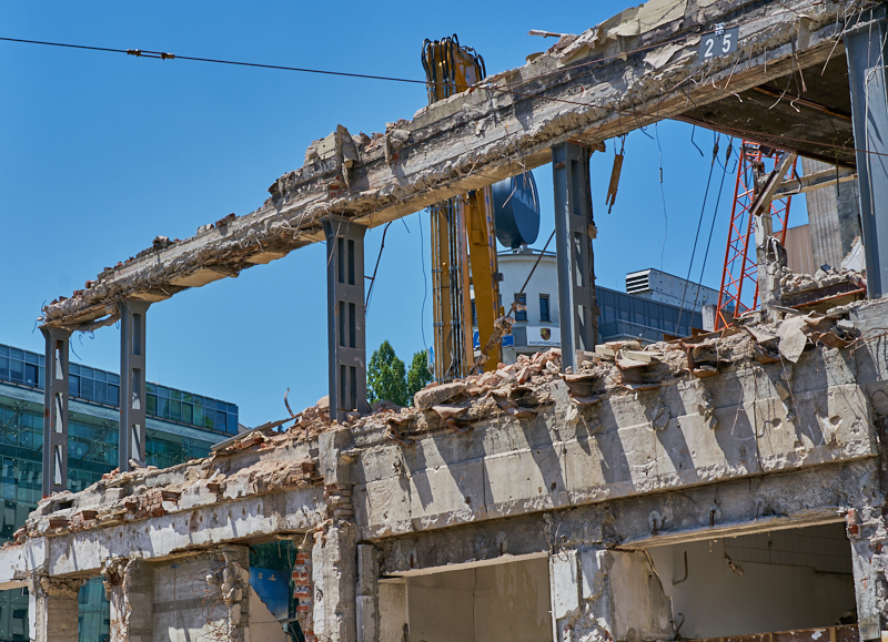 04.07.2019 - Abriss vom Hotel Königshof München