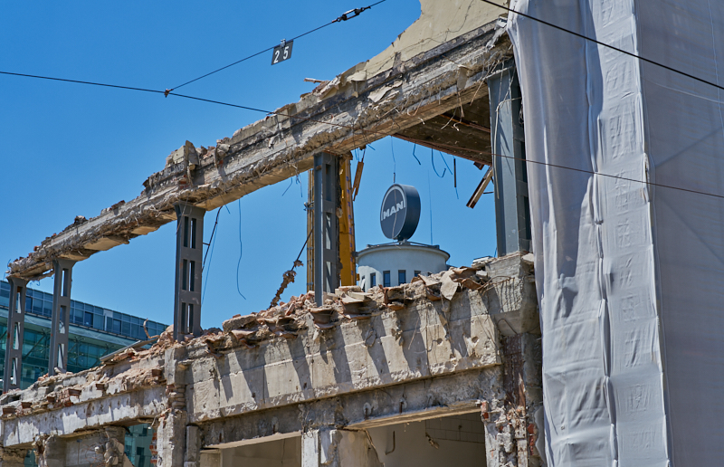 04.07.2019 - Abriss vom Hotel Königshof München